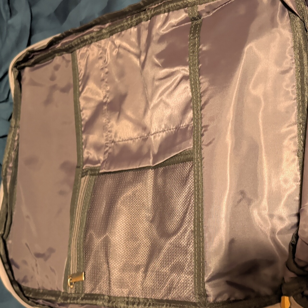 Stylish Gray Travel Backpack - Picture 5 of 13